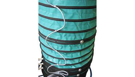 Wasserdichter, haltbarer, abnutzungs- und temperaturresistenter, flexibler Hypalon®-beschichteter Neoprenbalg 